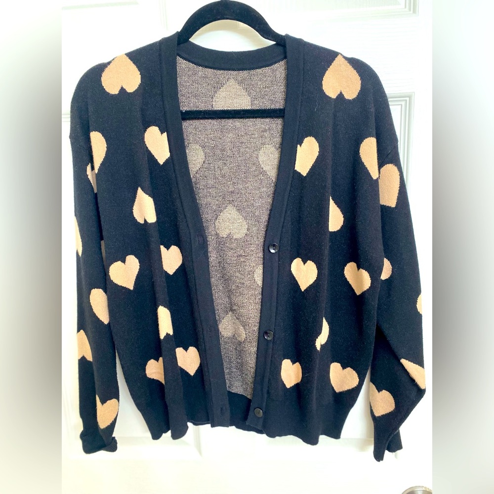 Heart cardigan